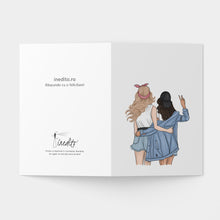 Load image into Gallery viewer, Felicitare cu plic, hartie texturata premium - Good Friends
