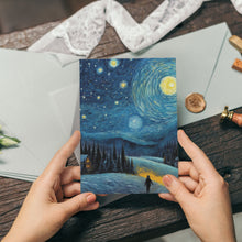 Load image into Gallery viewer, Felicitare cu plic, hartie texturata premium - Van
