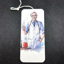 Load image into Gallery viewer, Set 4 semne de carte duble 100% reciclate Doctors, carton texturat-tactil 250g

