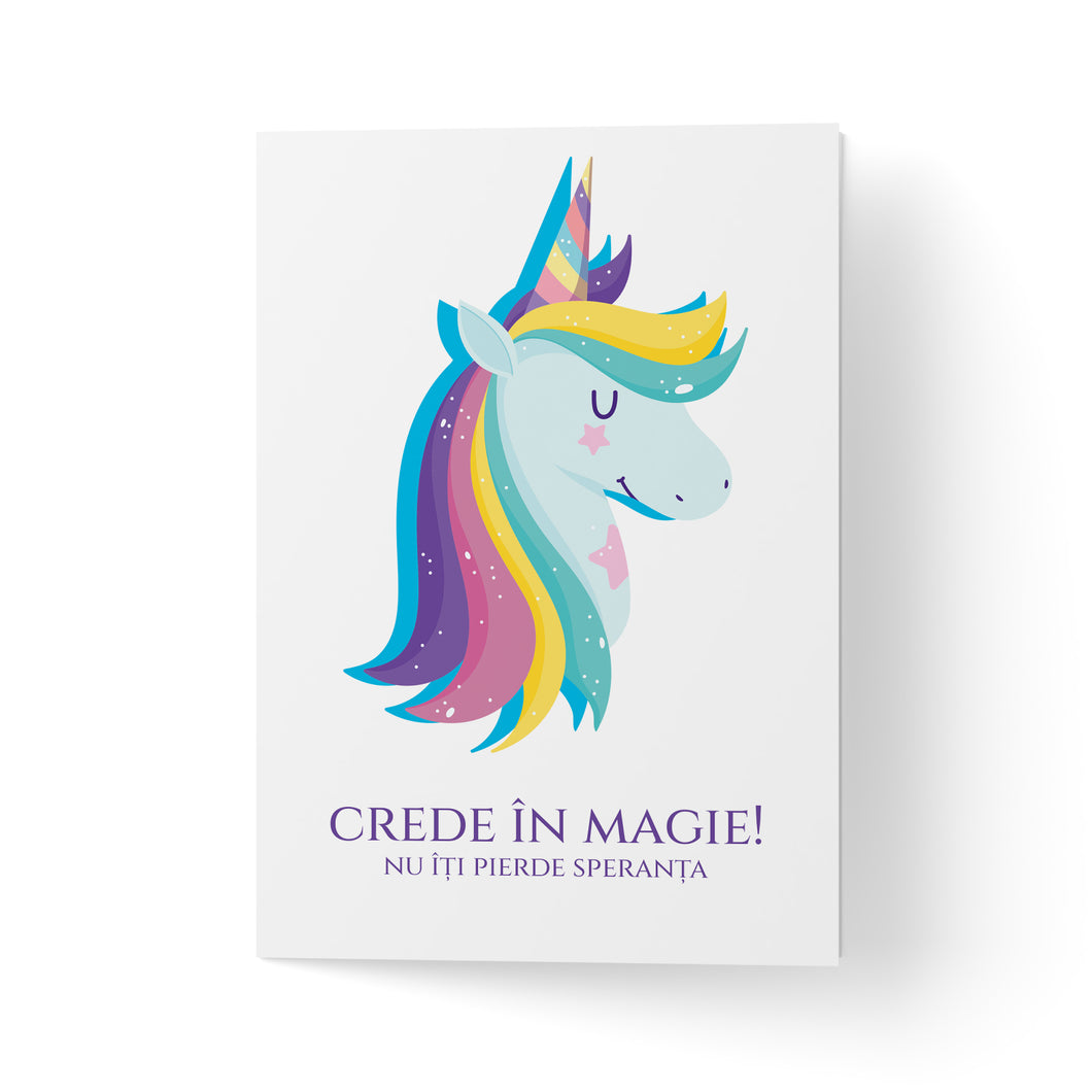 Felicitare Magic Unicorn
