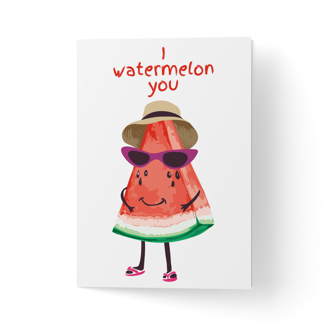 Felicitare I watermelon you