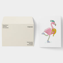 Încarcă imaginea în vizualizatorul Galerie, Felicitare Flamingo de Crăciun
