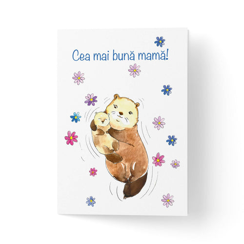 Felicitare zi de nastere pentru mama Otter