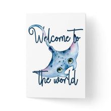 Încarcă imaginea în vizualizatorul Galerie, Felicitare nou-nascuti cu pisica de mare
