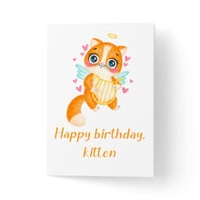 Încarcă imaginea în vizualizatorul Galerie, Felicitare aniversara Kitten
