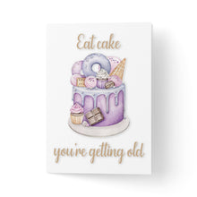 Încarcă imaginea în vizualizatorul Galerie, Felicitare mesaj pentru zi de nastere cu tort cu inghetata
