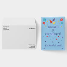 Load image into Gallery viewer, Joys and fulfilments greeting card
