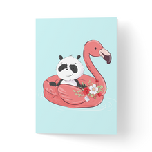 Load image into Gallery viewer, Felicitare panda în colac
